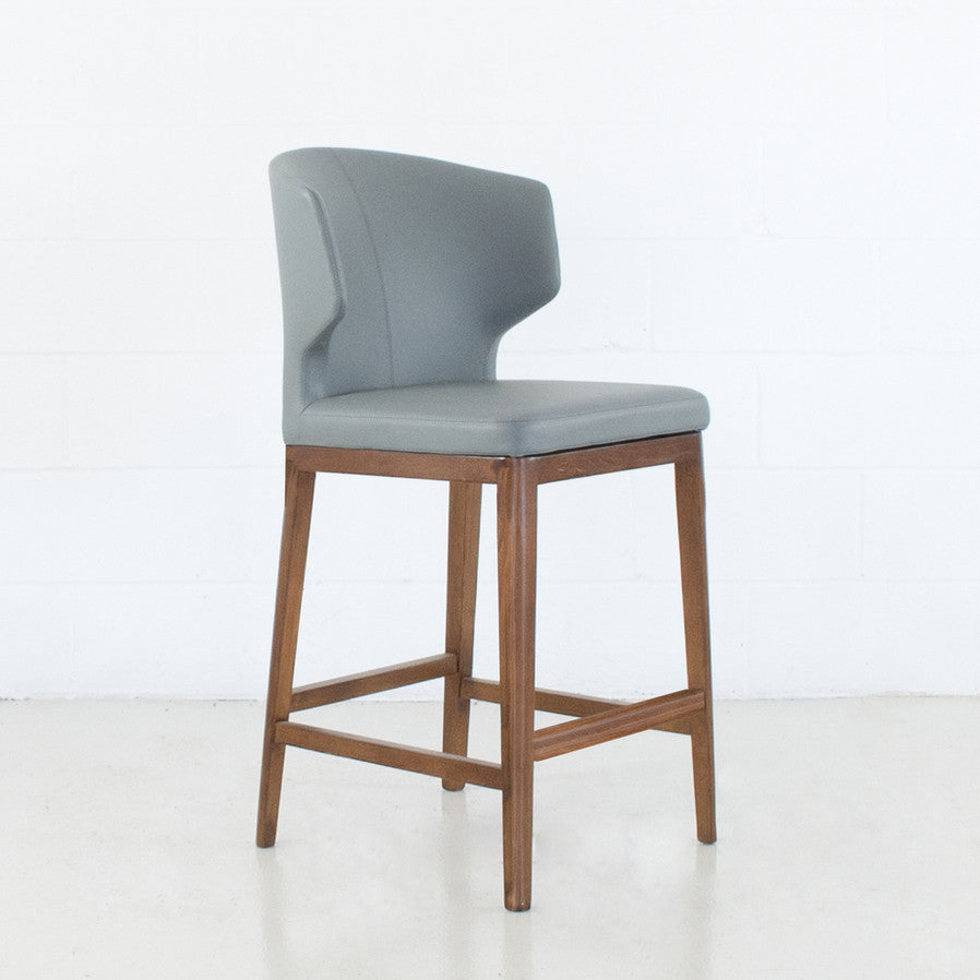 Cabo Stool With Solid Wood Base | Image 3 | InSTYLE Home & Rugs