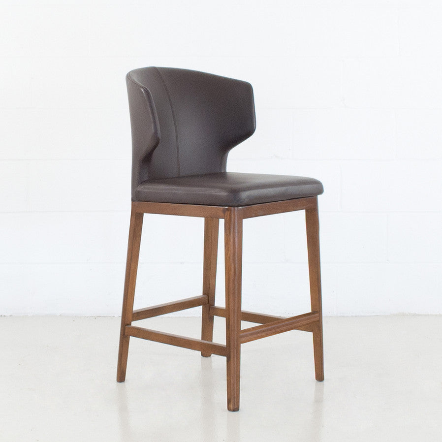 Cabo Stool With Solid Wood Base | Image 6 | InSTYLE Home & Rugs