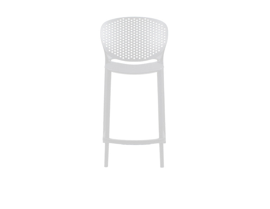 Clyde Stool - 16-N1075CWT | InSTYLE Home & Rugs