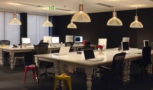 Flute Pendant Light B - 16-L0049B-WT | InSTYLE Home & Rugs