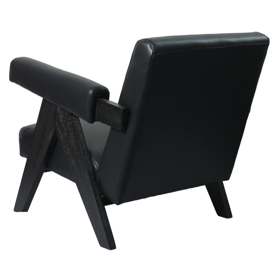 Pierre Arm Lounge Vegan Leather - comfortable seating for relaxation | Image 9 | InSTYLE Home & Rugs