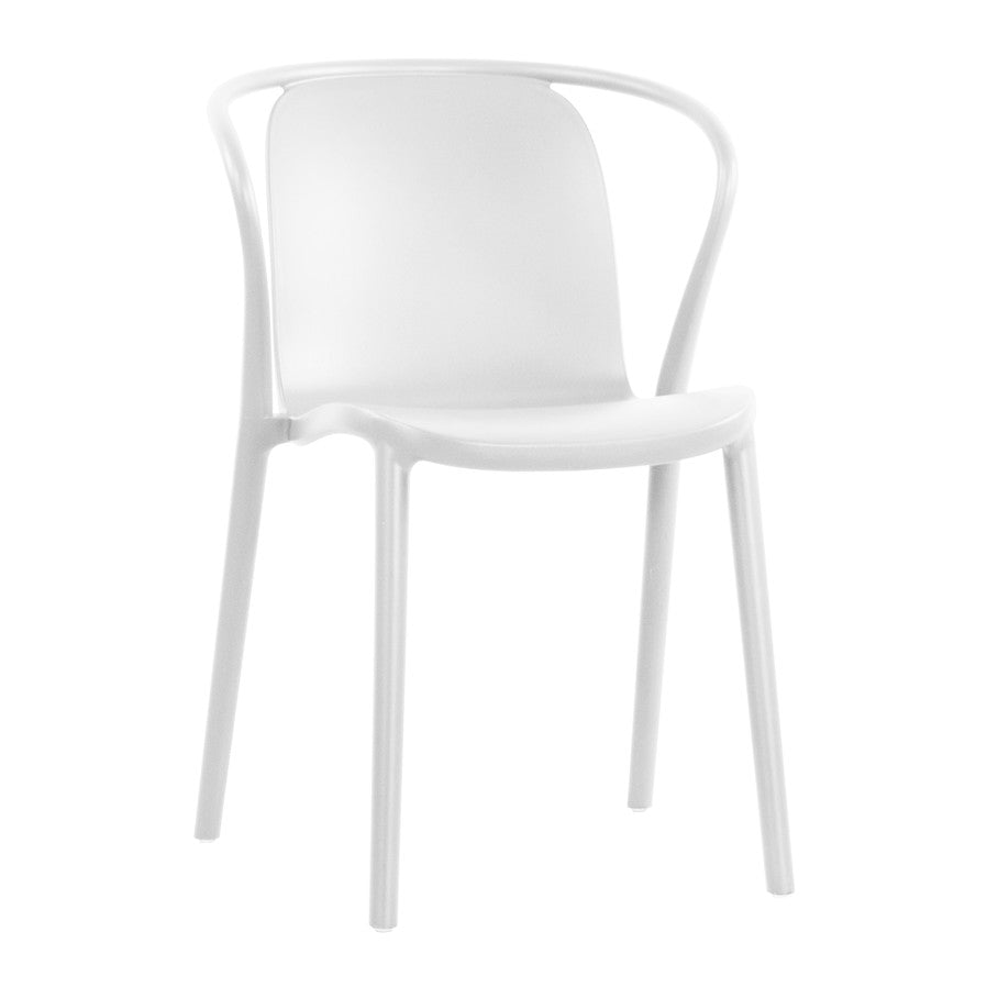 Emma Stackable Chair - 16-N0337-WT | InSTYLE Home & Rugs