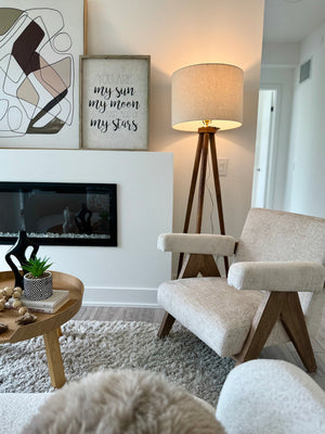 Pierre Fabric Arm Lounge - ideal for living rooms, lounges, and patios | Image 3 | InSTYLE Home & Rugs
