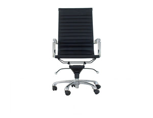 Office Chair Leatherette Seat Black - maximize your workspace comfort and efficiency | Image 7 | InSTYLE Home & Rugs