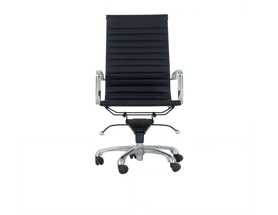Office Chair Leatherette Seat Black - maximize your workspace comfort and efficiency | Image 7 | InSTYLE Home & Rugs