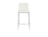 Celine Stool With Chrome Base - compact and stylish design | Image 11 | InSTYLE Home & Rugs