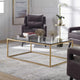 Bravura Coffee Table, Gold