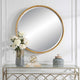 Drift Away Round Mirror