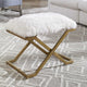 Farran Small Bench, Gold