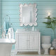 Sea Coral Mirror, White