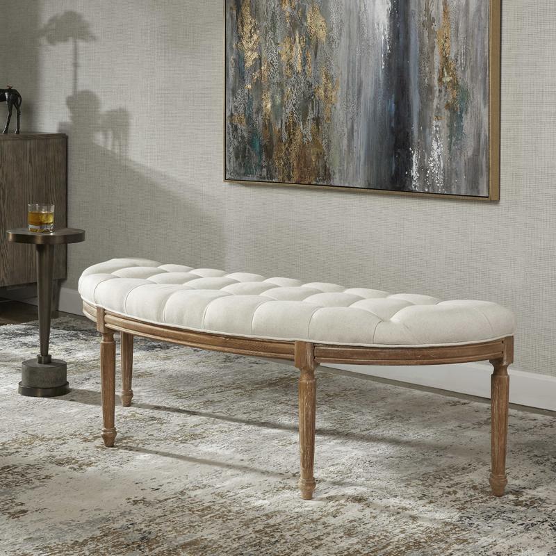 Leggett Bench - durable bench with modern style | Image 1 | InSTYLE Home & Rugs