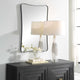 Loudon Vanity Mirror, Black