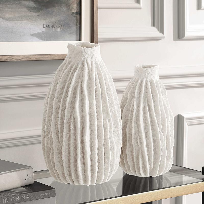 Ivory Ridge Vases, S/2 - stylish home accessories to complete your decor | Image 1 | InSTYLE Home & Rugs