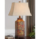 Colorful Flowers Table Lamp