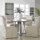 Delroy Armless Chair, Stone Ivory, 2 Per Box, Priced Each