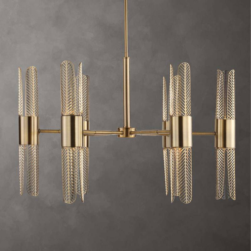 Cret, 12 Lt Chandelier - elegant chandeliers for interiors | Image 1 | InSTYLE Home & Rugs