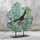 Bahati Wood Sculpture, Blue