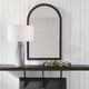 Dandridge Arch Mirror, Black