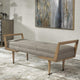 Waylon Bench, Taupe Gray