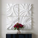 Snowdrift Wall Decor, S/4