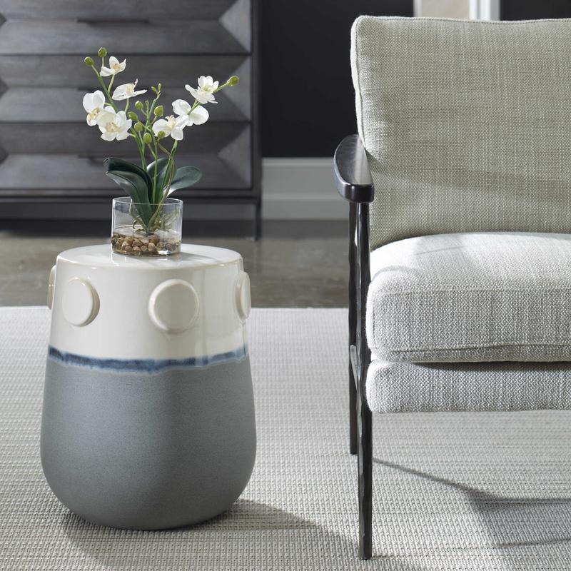 Mulvane Garden Stool - durable outdoor stools for stylish patio seating | Image 1 | InSTYLE Home & Rugs