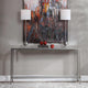 Hayley Console Table, Silver