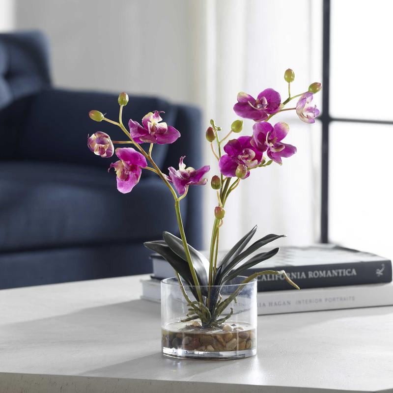 Glory Orchid, Fuschia - stylish home accessories to complete your decor | Image 1 | InSTYLE Home & Rugs