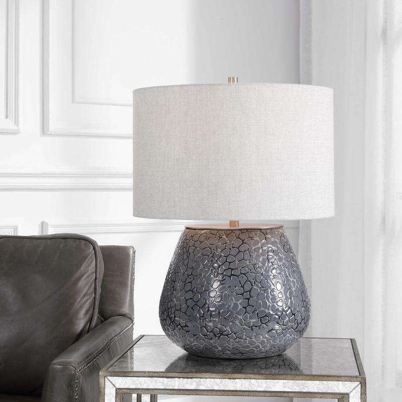 Pebbles Table Lamp - elegant lamps to enhance your room ambiance | Image 1 | InSTYLE Home & Rugs