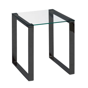 DAVID End Table Matt black powder coated | InSTYLE Home & Rugs