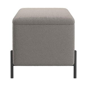 Erzo Storage Ottoman Bench - chic ottomans for living rooms | Image 13 | InSTYLE Home & Rugs