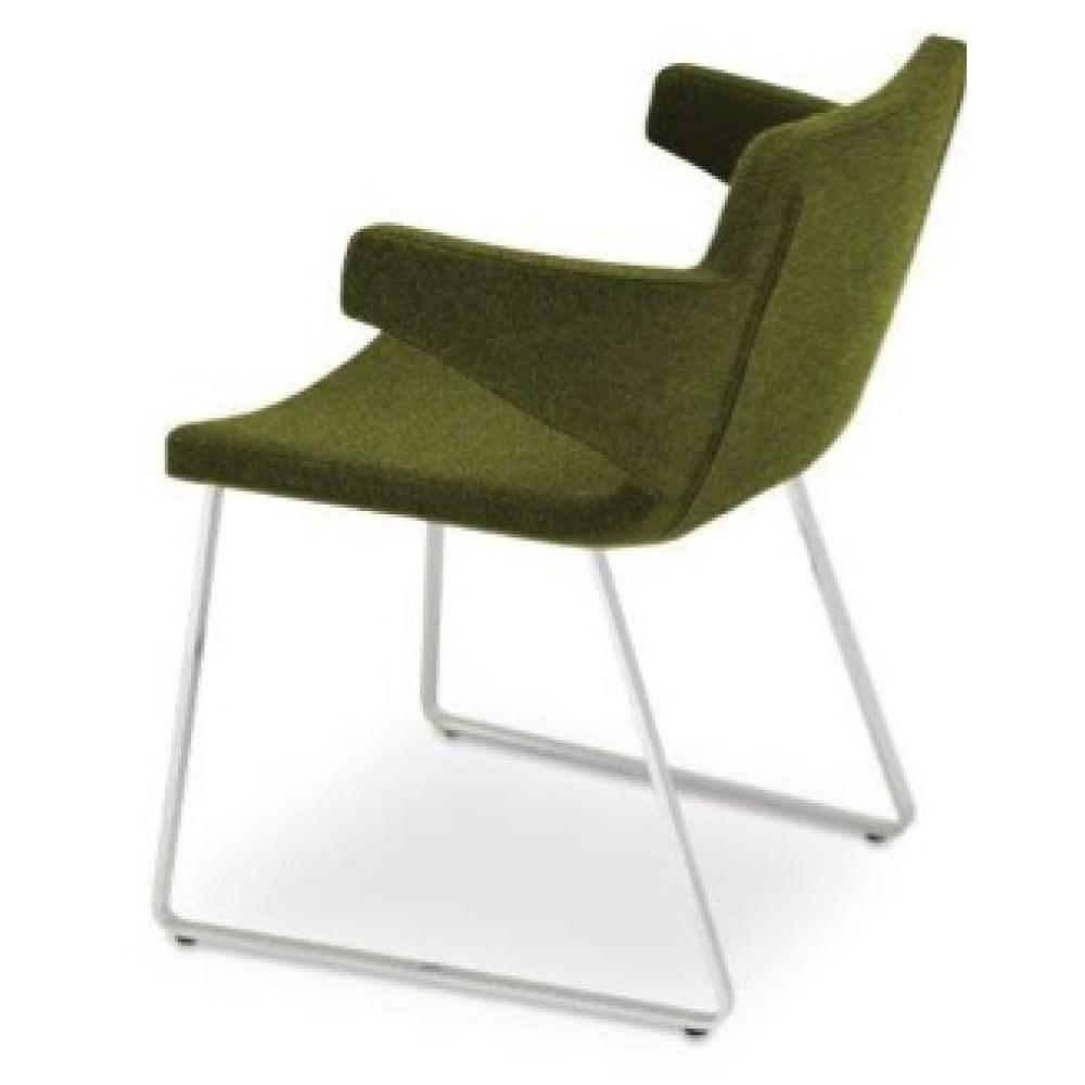 Nevada Arm Sled Chair - comfortable dining experience | Image 1 | InSTYLE Home & Rugs