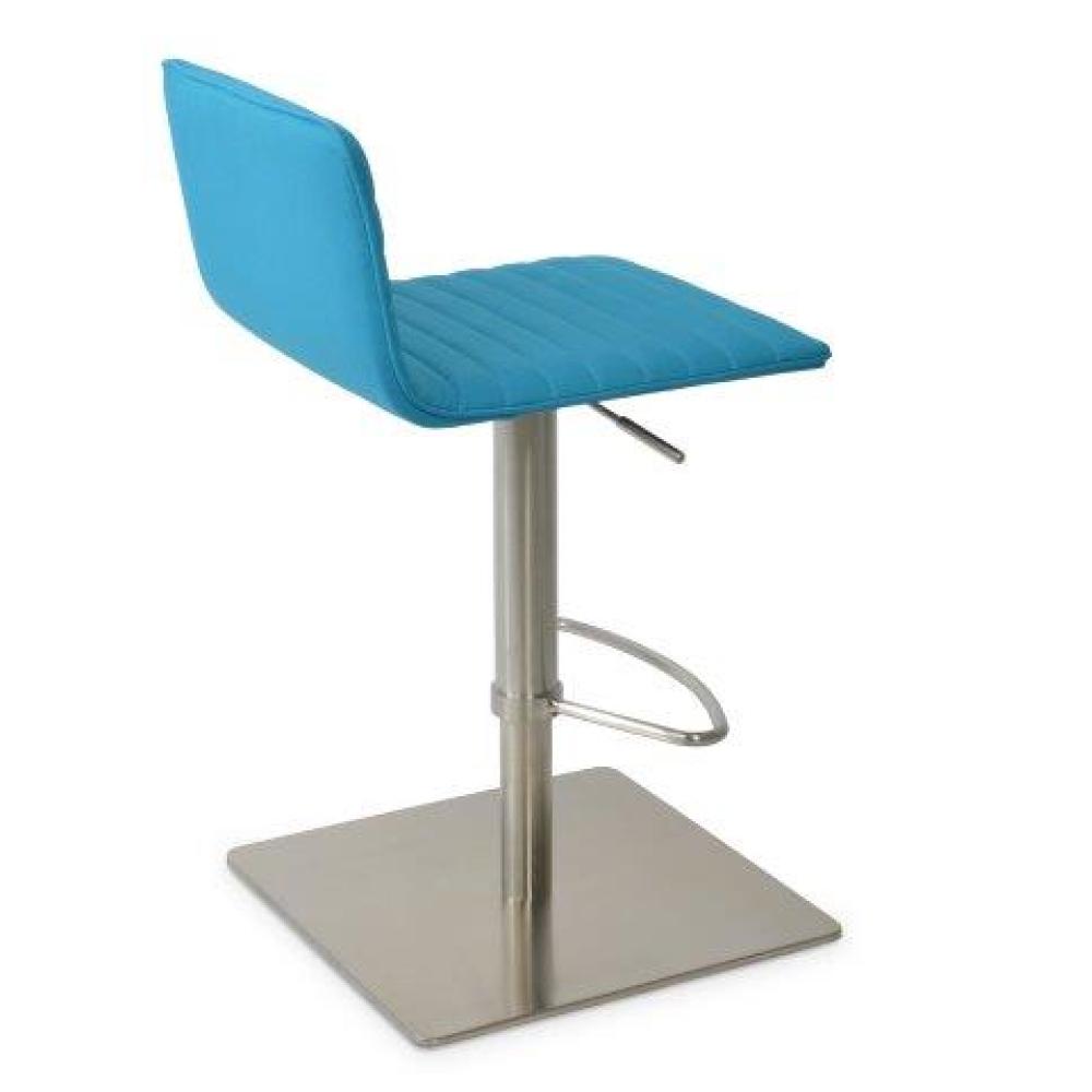 Corona Full. Uph. Piston Half Footrest - trendy stools for bars and kitchens | Image 1 | InSTYLE Home & Rugs