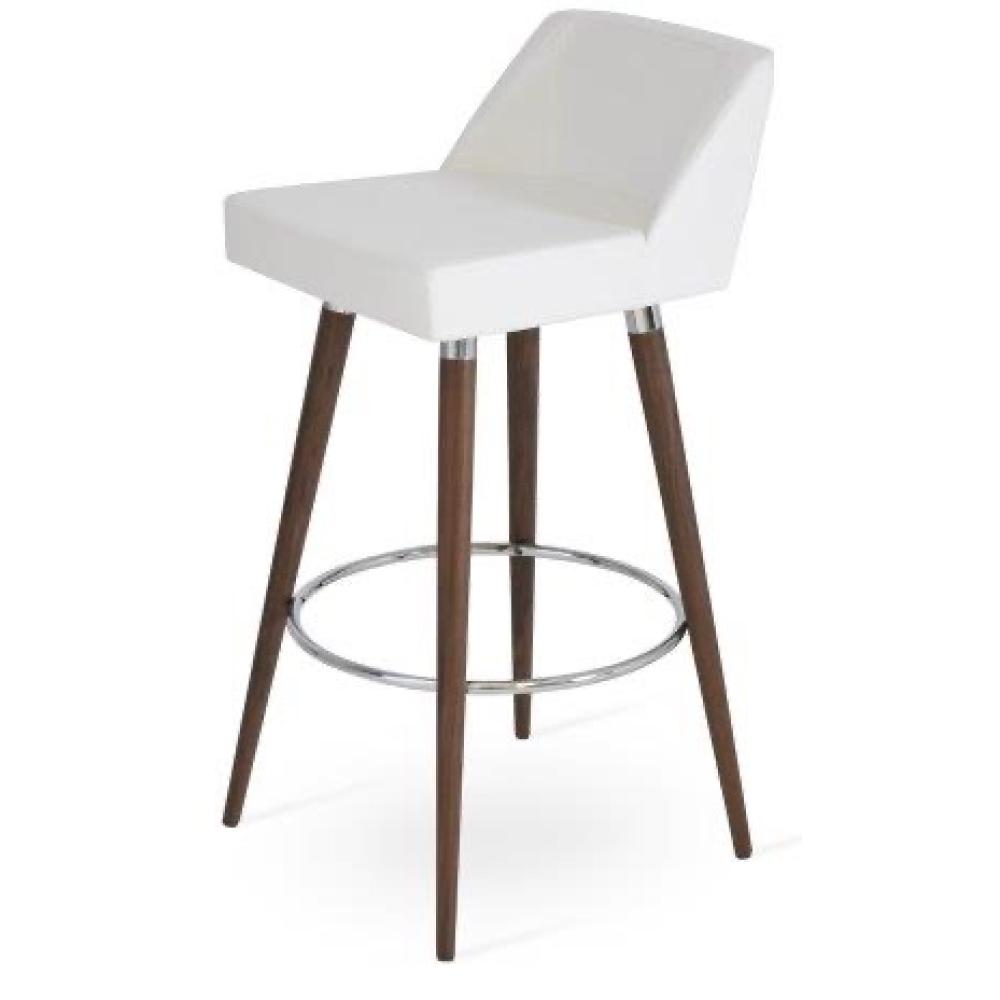 Prisma Dr- Wood Stool - perfect for small spaces | Image 4 | InSTYLE Home & Rugs