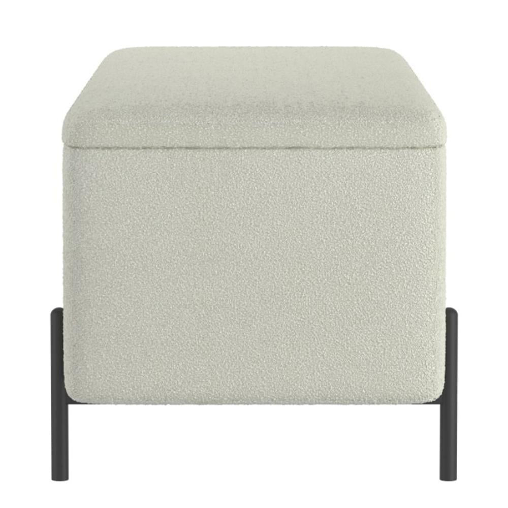 Erzo Storage Ottoman Bench - chic ottomans for living rooms | Image 20 | InSTYLE Home & Rugs