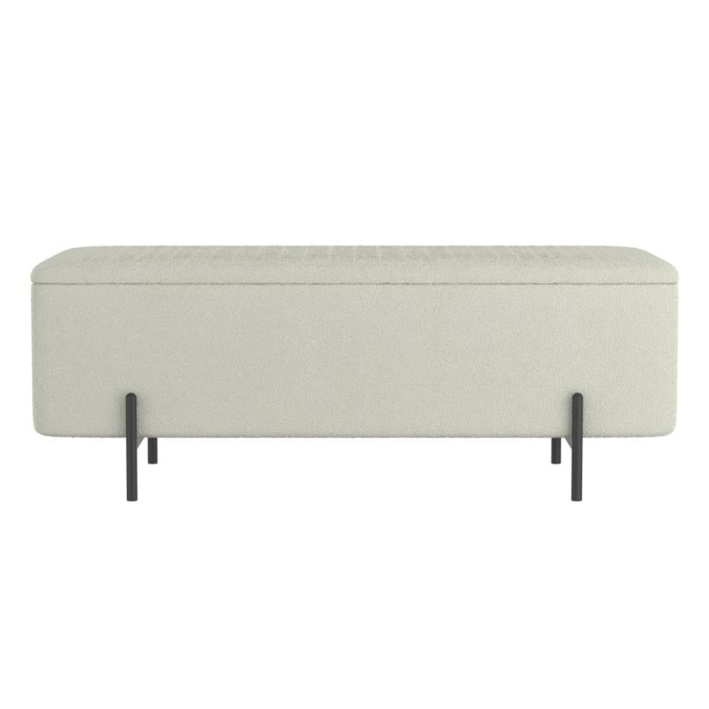 Erzo Storage Ottoman Bench - chic ottomans for living rooms | Image 21 | InSTYLE Home & Rugs