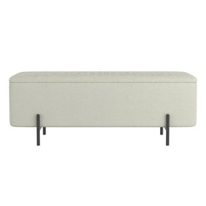 Erzo Storage Ottoman Bench - chic ottomans for living rooms | Image 21 | InSTYLE Home & Rugs