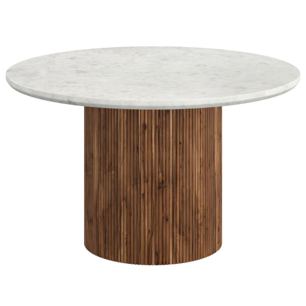 Jilsa Round Dining Table - elegant tables for dining rooms | Image 2 | InSTYLE Home & Rugs