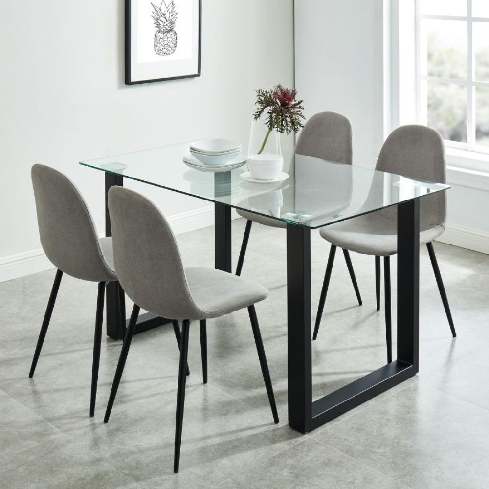 Franco Rectangular Dining Table - perfect for family meals | Image 3 | InSTYLE Home & Rugs