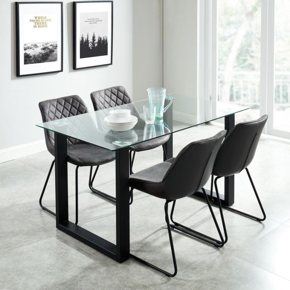 Franco Rectangular Dining Table - perfect for family meals | Image 6 | InSTYLE Home & Rugs