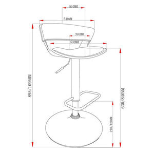 Rover Adjustable Air Lift Stool - compact and stylish design | Image 8 | InSTYLE Home & Rugs