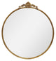 Golden Round Mirror 30.7X33.5