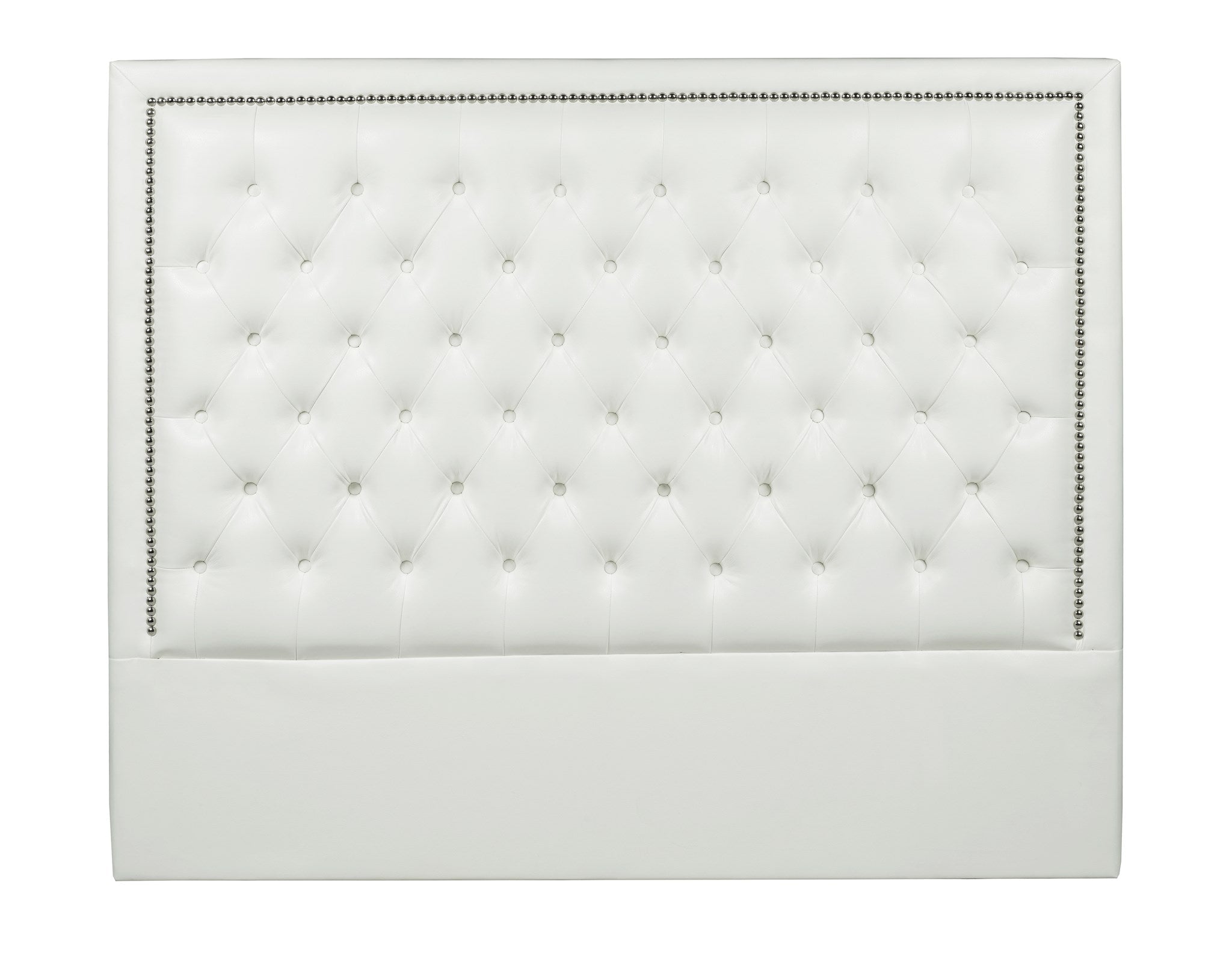 Kroma Bed King White - modern white bed | Image 2 | InSTYLE Home & Rugs