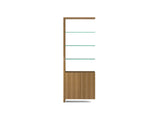 Linea Double Shelf Extension 580004 - double shelf extension for additional storage space | Image 1 | InSTYLE Home & Rugs