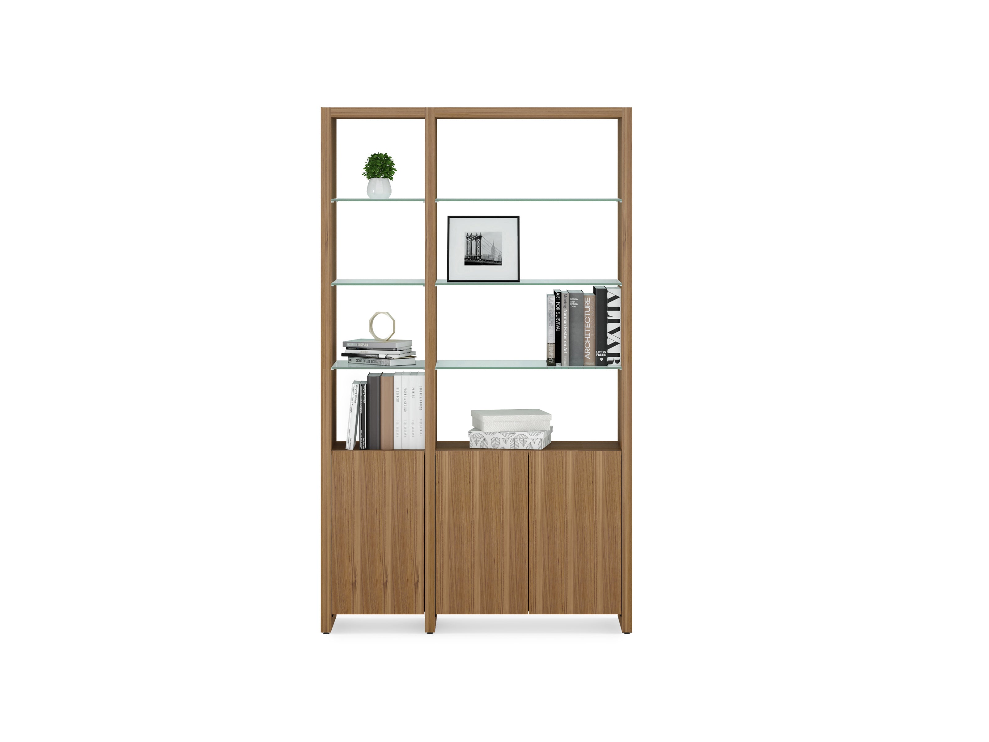Linea Double Shelf | 33" Wide 580002 - versatile shelf for organizing books, decor, and more | Image 10 | InSTYLE Home & Rugs