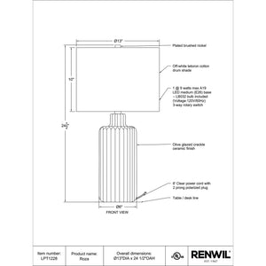 Roza - from table lamps to chandeliers and floor lamps | Image 4 | InSTYLE Home & Rugs