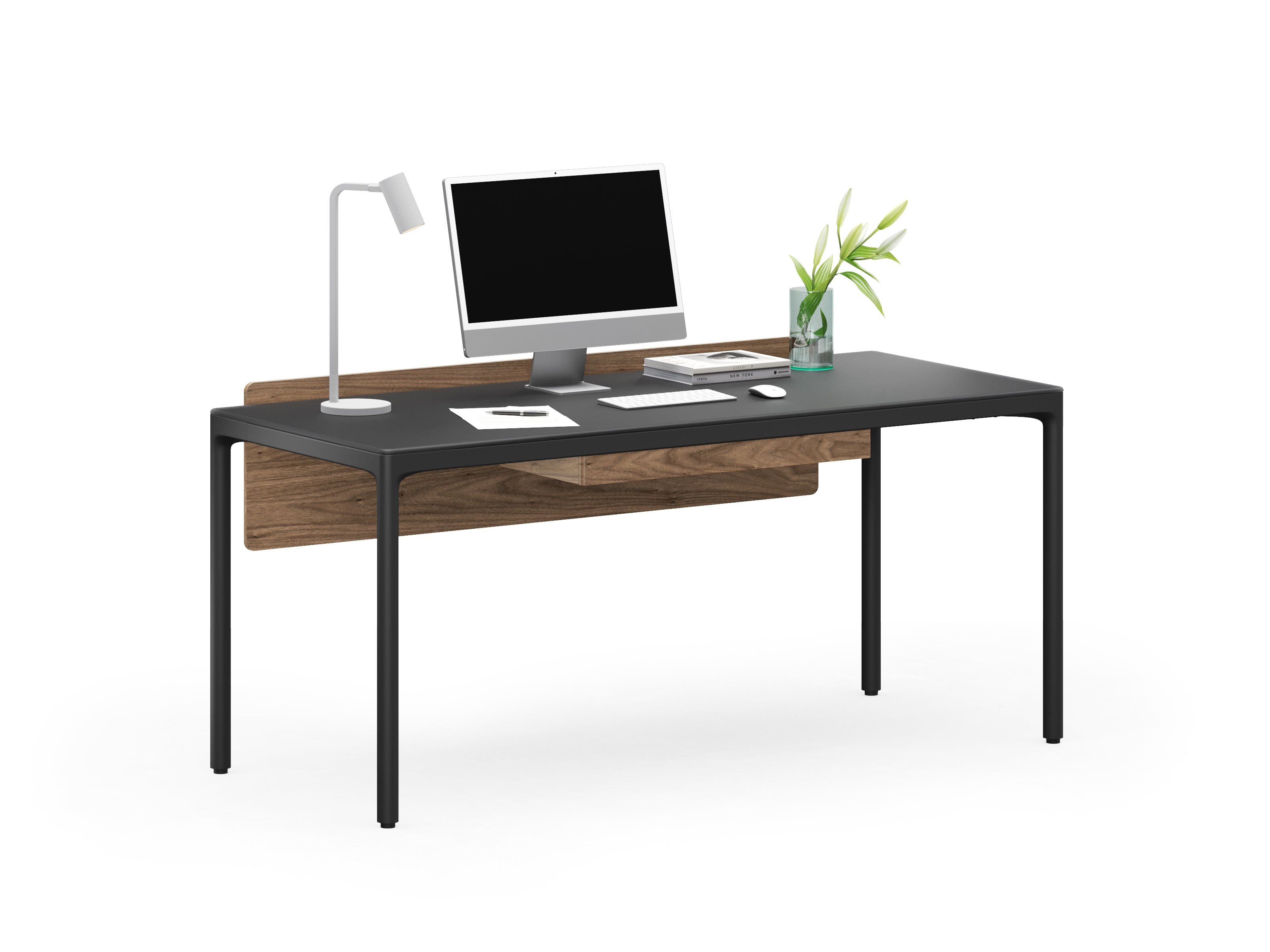 BDI Luma 6762 S Desk | 66"x28" - perfect for work or study | Image 4 | InSTYLE Home & Rugs