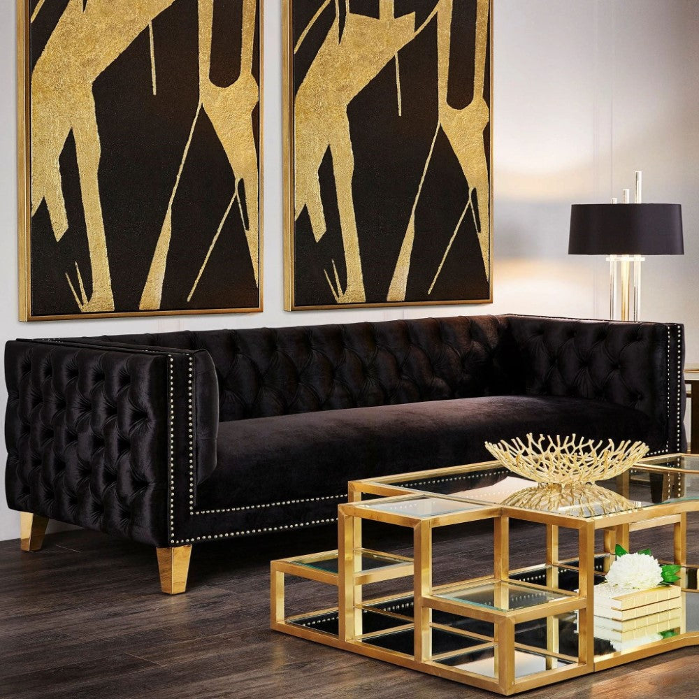 Elmore Ct Gold GY-CT-8339G - modern design for any room | Image 2 | InSTYLE Home & Rugs