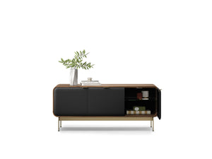 Plume Media Console 8077 - compact console for organizing entryway or hallway essentials | Image 8 | InSTYLE Home & Rugs