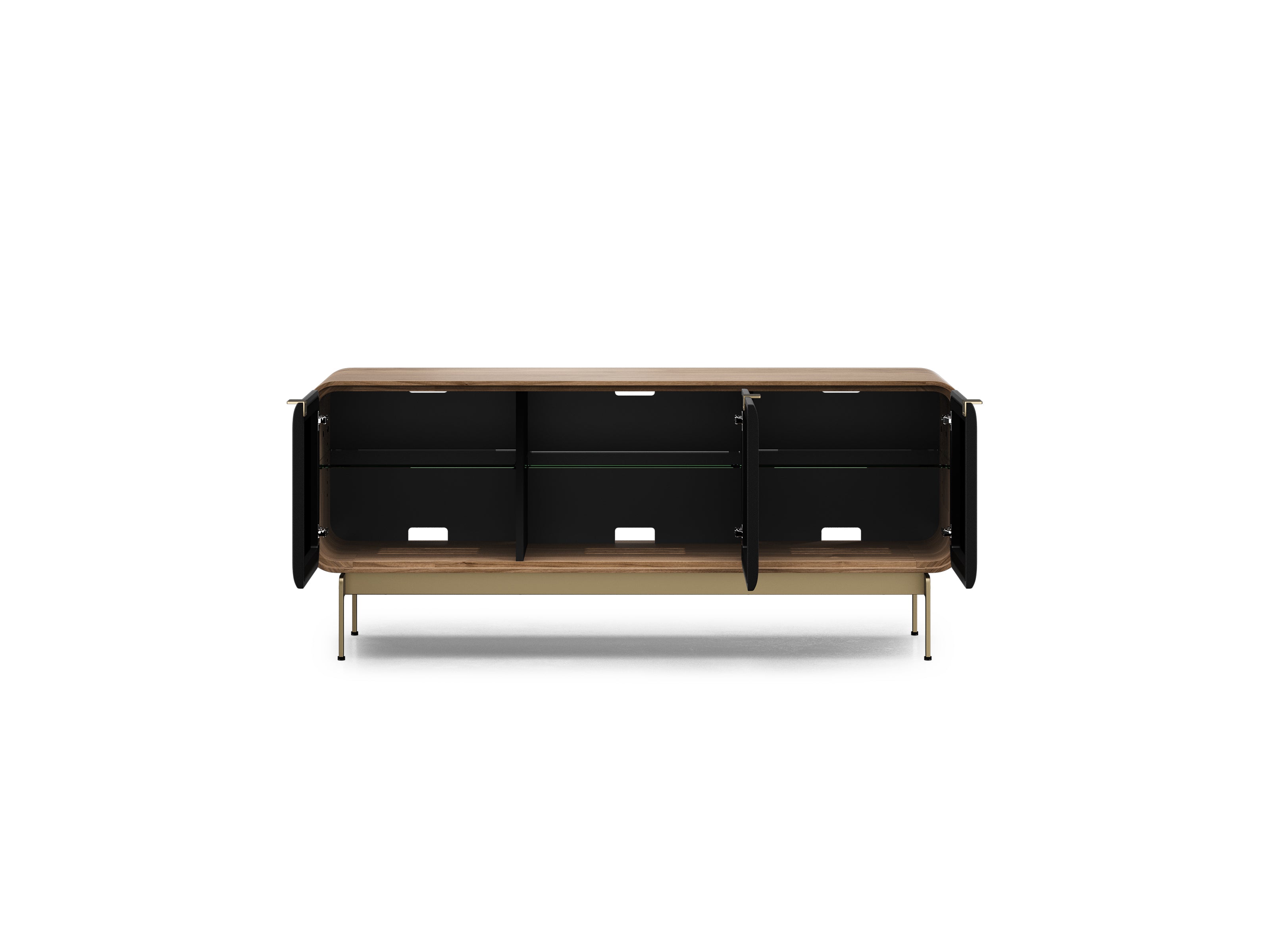 Plume Media Console 8077 - compact console for organizing entryway or hallway essentials | Image 9 | InSTYLE Home & Rugs