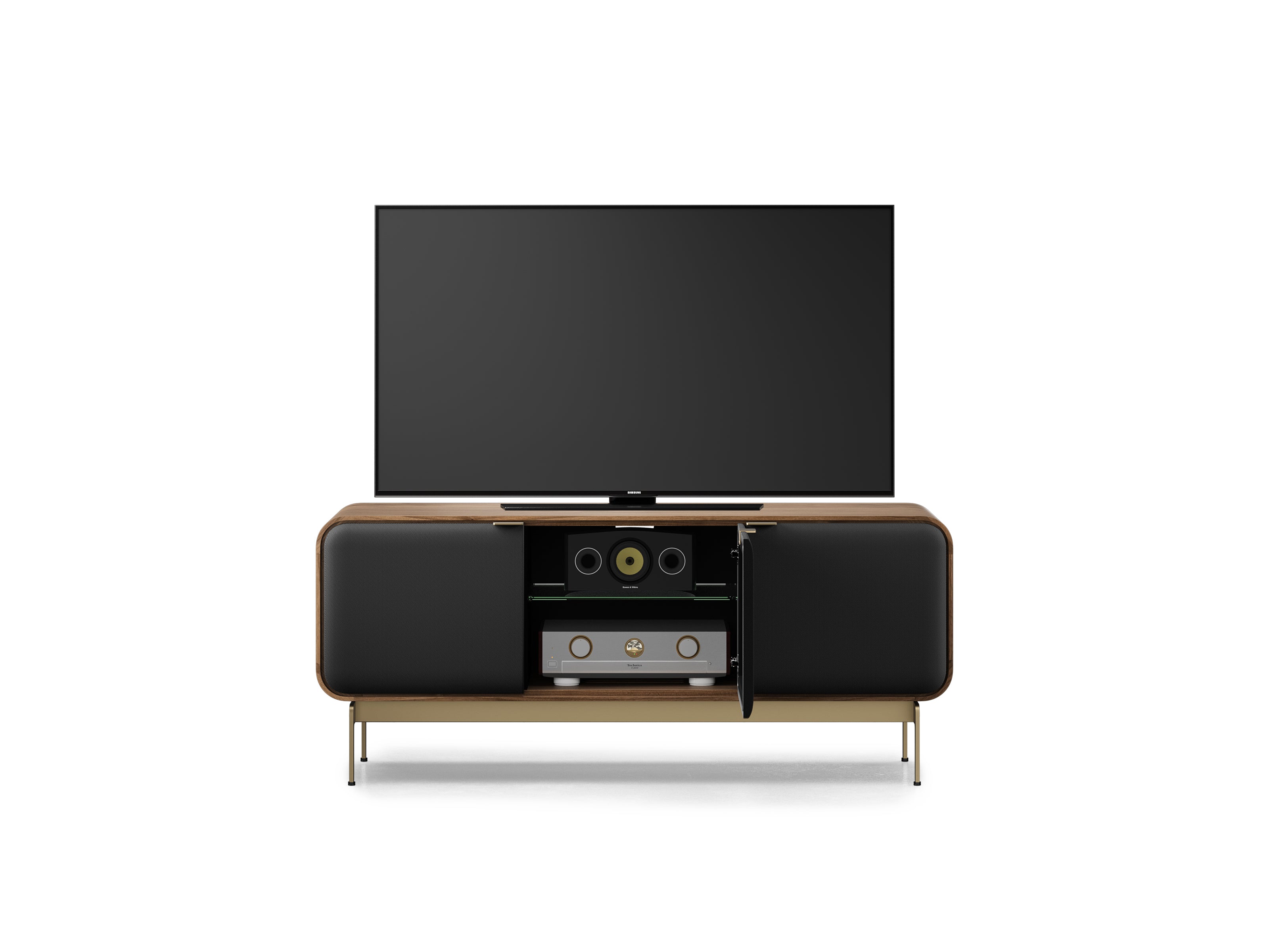 Plume Media Console 8077 - compact console for organizing entryway or hallway essentials | Image 4 | InSTYLE Home & Rugs